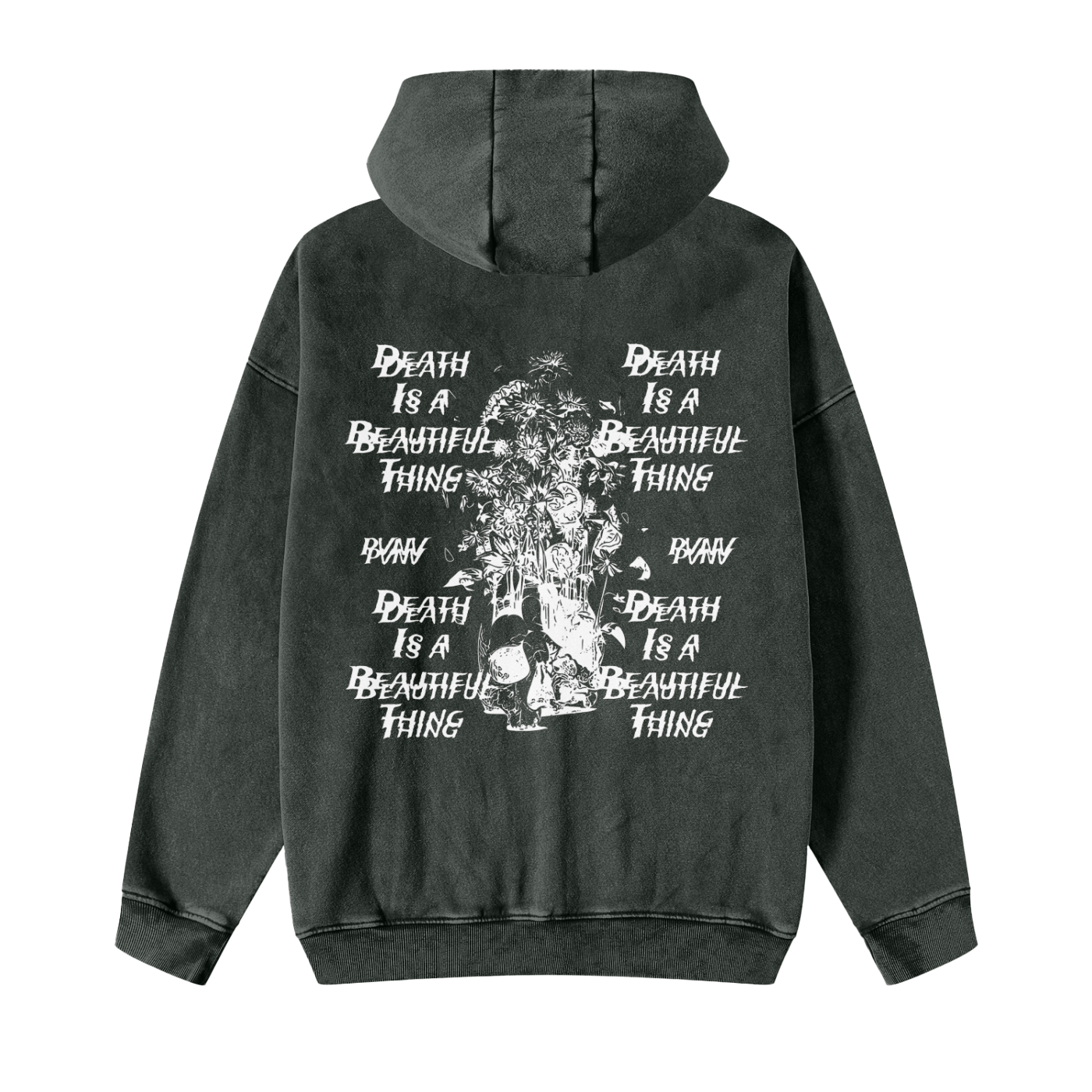 Death is Beautiful Zip Hoodie