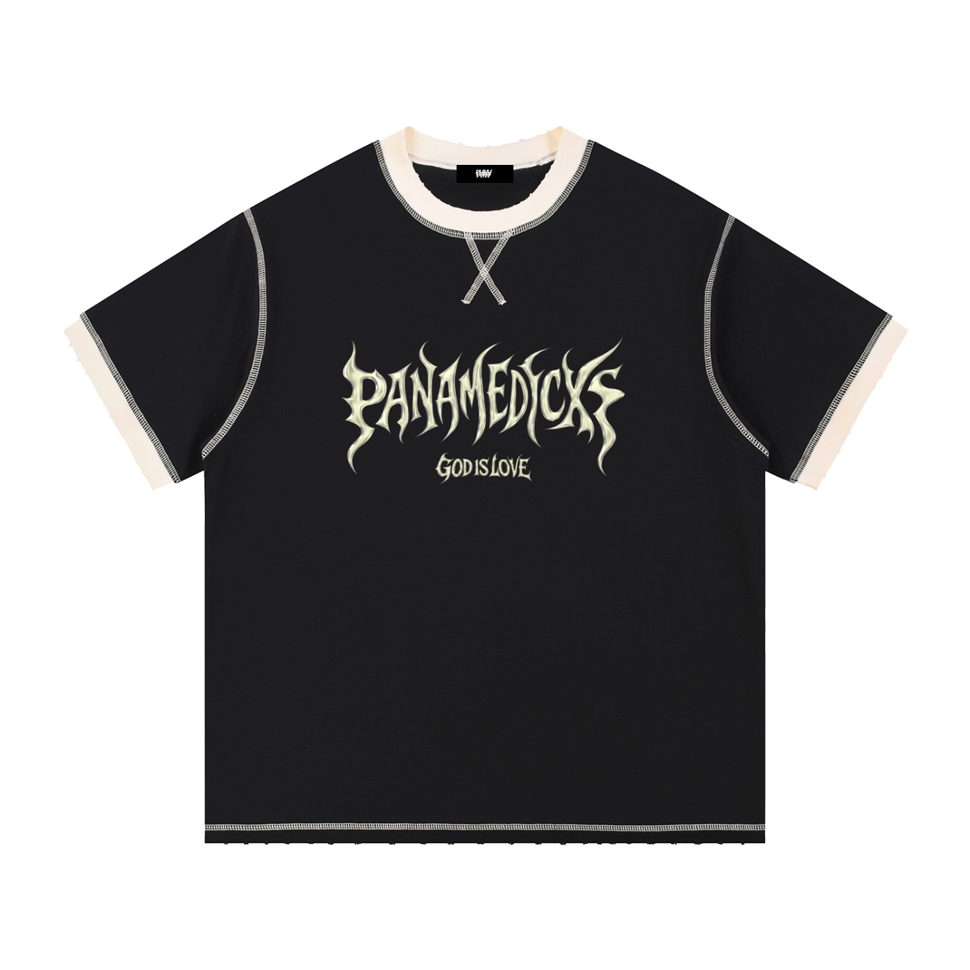 PANAMEDICXS Contrast Stitch Tee