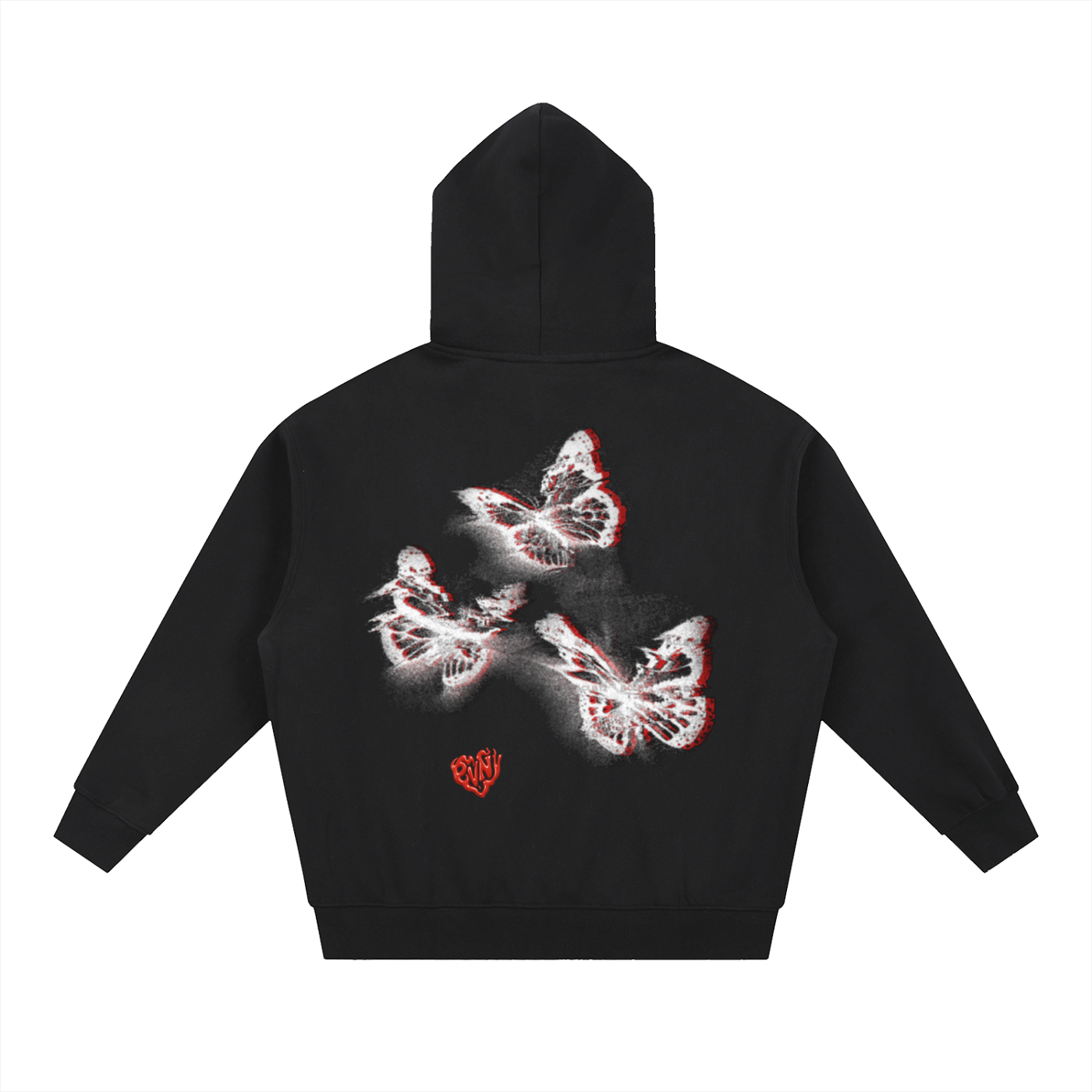 Pvnv Butterfly Boxy Hoodie