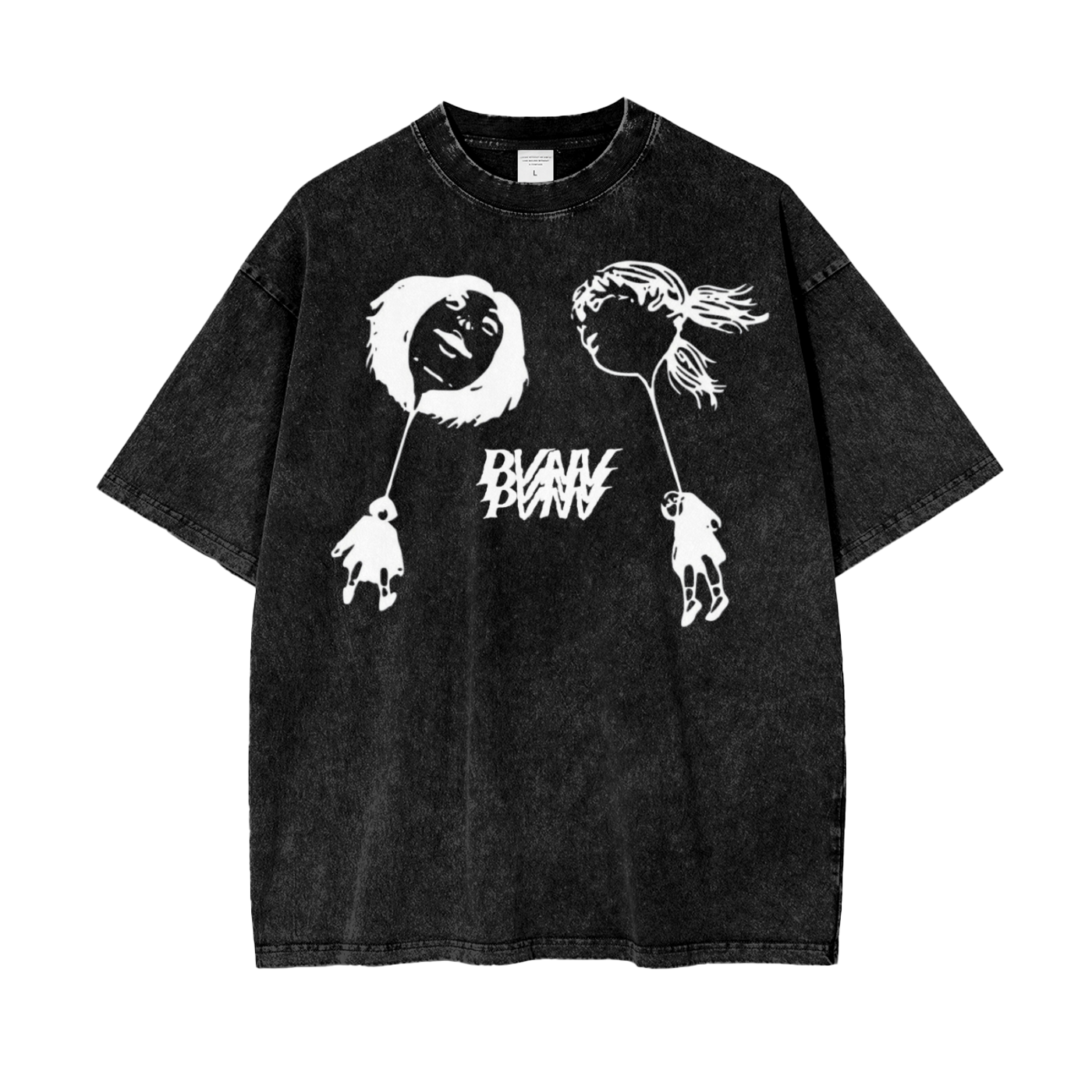 PVNV Balloon Acid Wash Tee