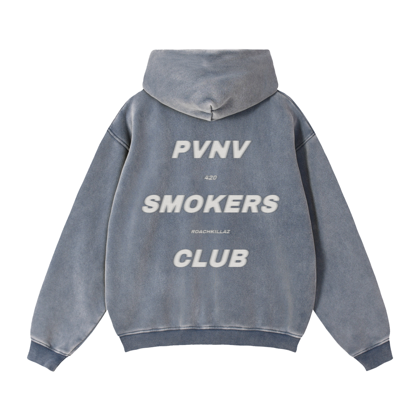 Pvnv Smokers Club Zip Boxy hoodie