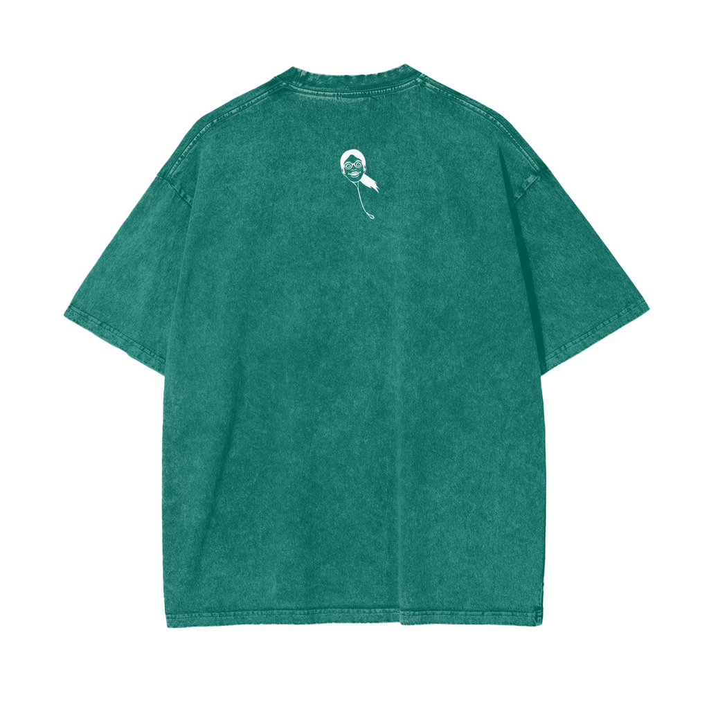 PVNV Balloon Acid Wash Tee